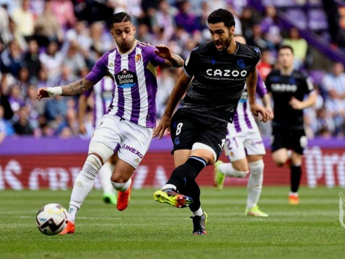 Valladolid pone fin a racha de victorias de Real Sociedad