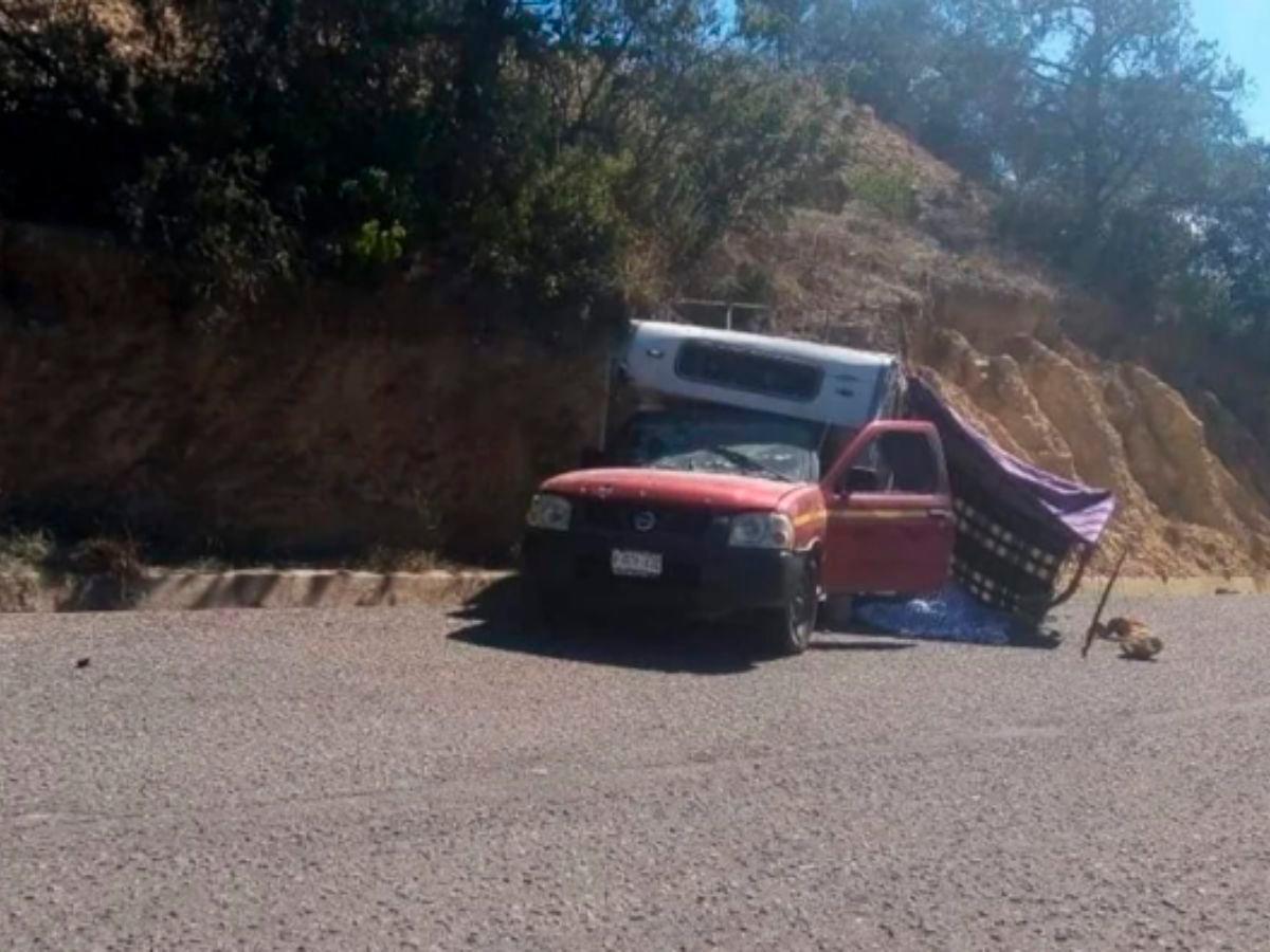 En atentado a camioneta matan a nueve personas en Oaxaca, México
