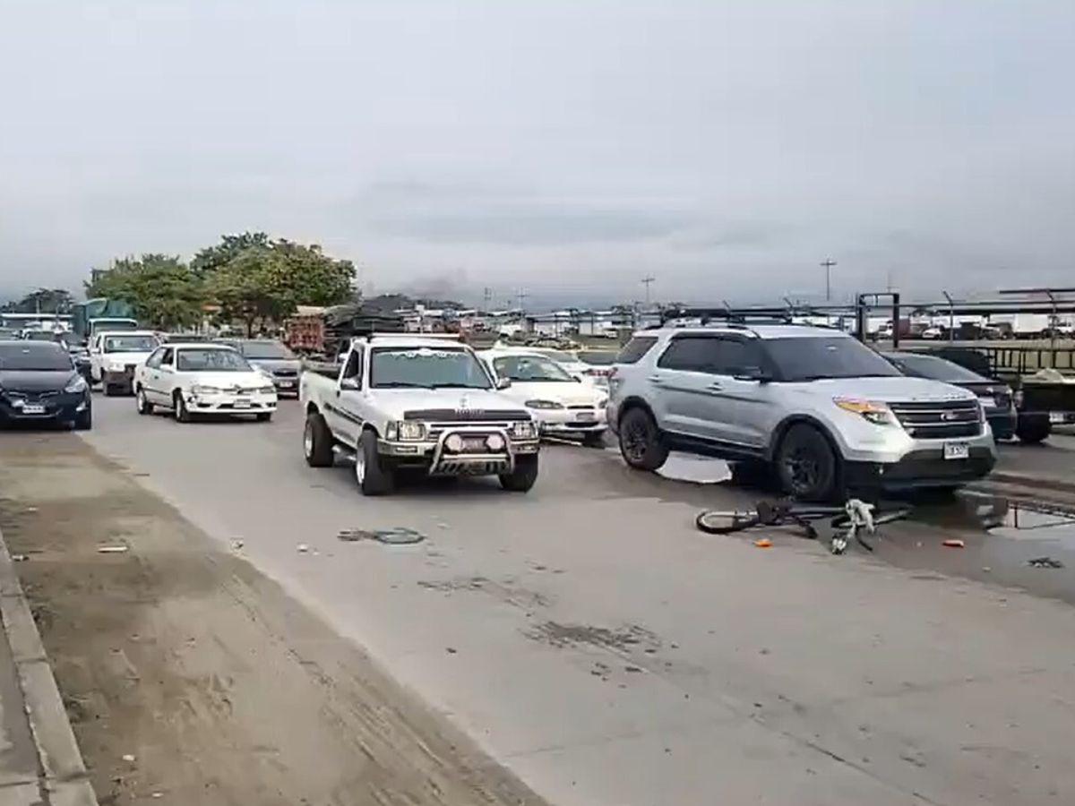 Hombre muere tras ser atropellado en San Pedro Sula