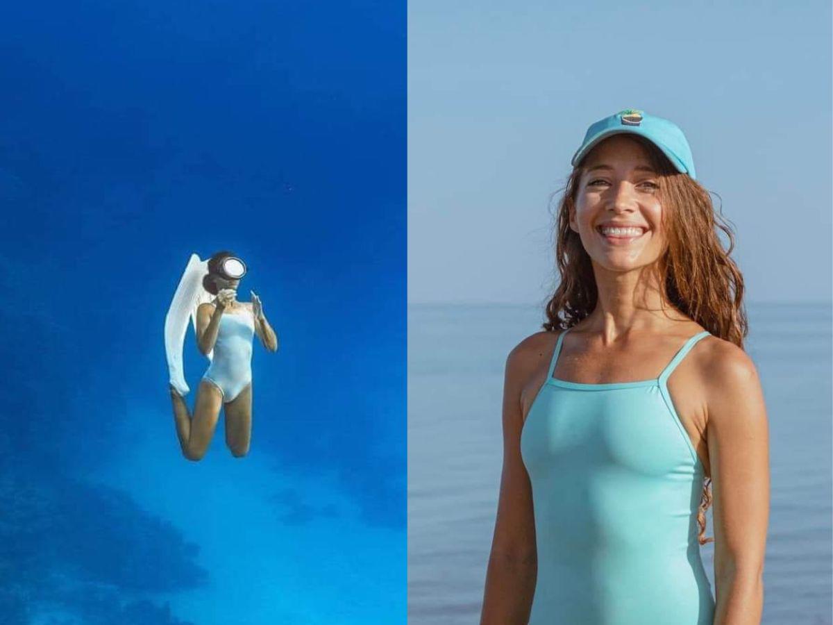 Ana Kafie, la primera hondureña en lograr récord de buceo en Egipto