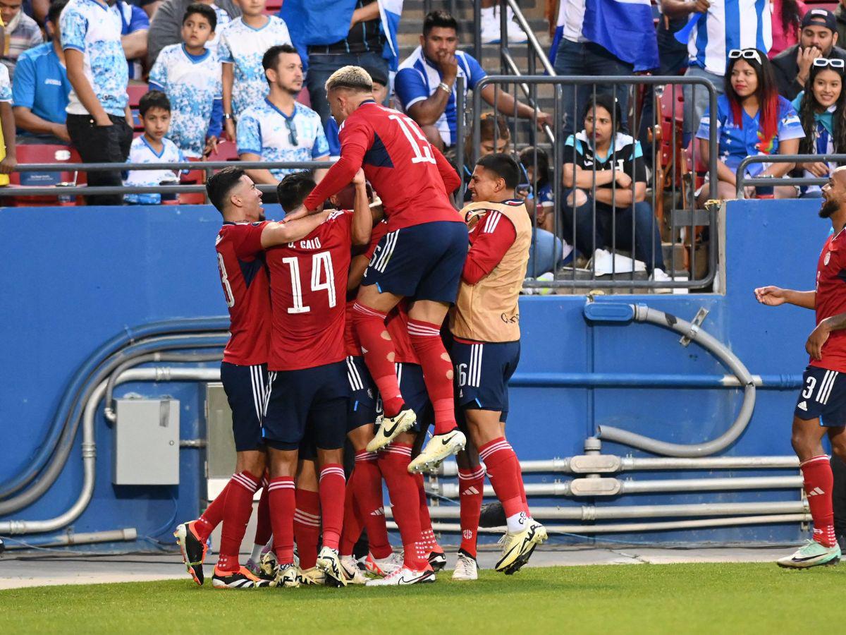 ¡Duro golpe! Honduras cae 3-1 ante Costa Rica y se queda sin Copa América