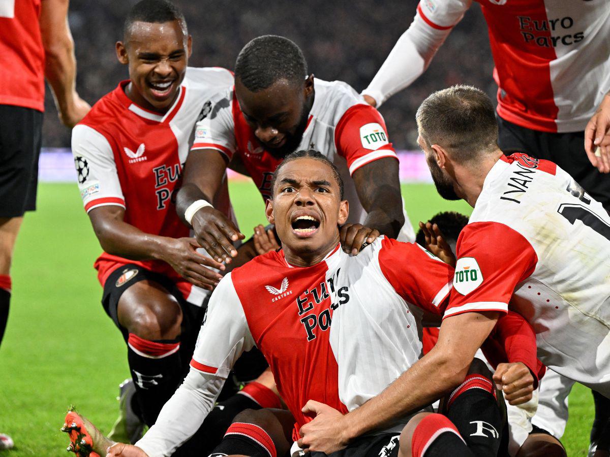 El Feyenoord se encargó de amargar el debut de Luis Palma en Champions League.