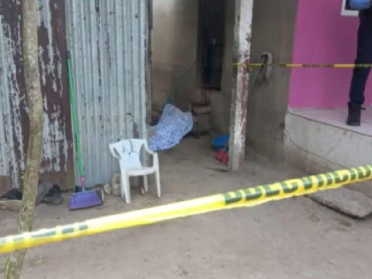 De varios machetazos matan a una mujer en Choloma