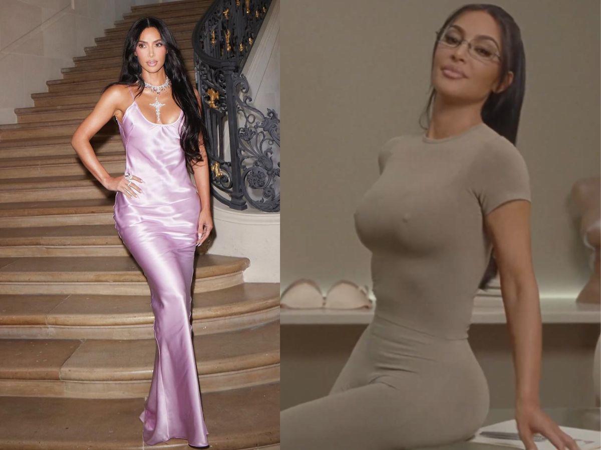 Kim Kardashian lanza nuevo brasier con “pezones falsos”