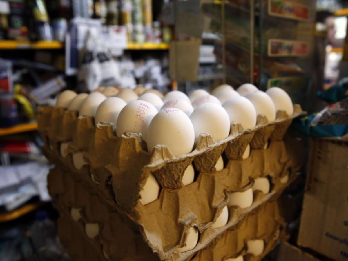 Huevos bajan a 62 lempiras por cartón en los mercados de Tegucigalpa