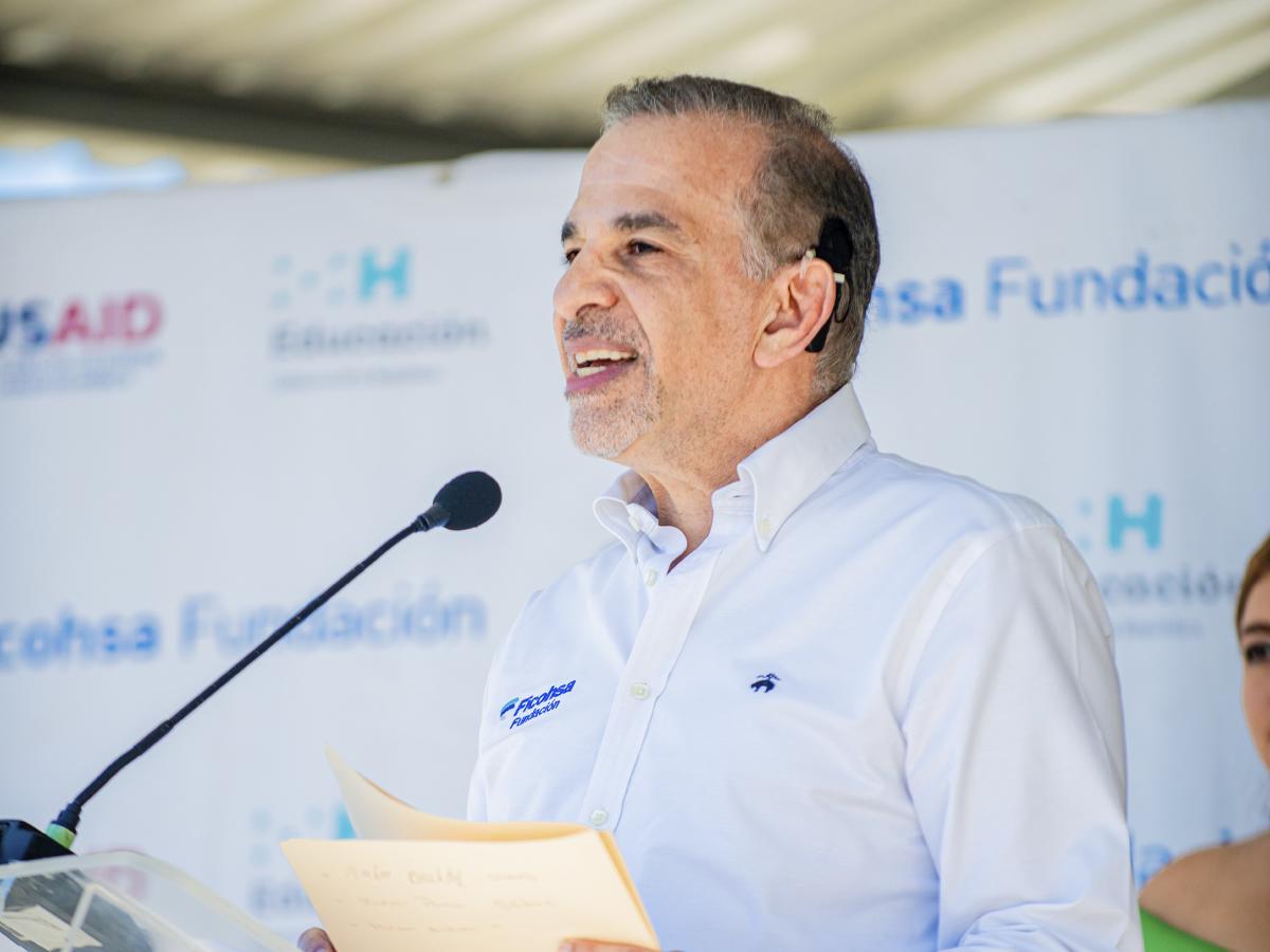 <i>Juan Carlos Atala, presidente de la Fundación Ficohsa. </i>