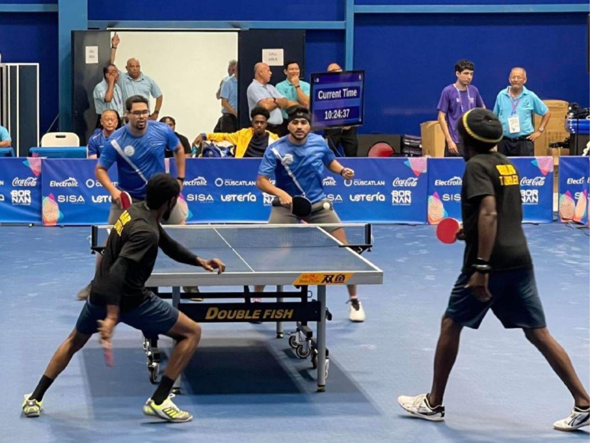 Honduras debutó en tenis de mesa y voleibol de playa en los Juegos Centroamericanos y del Caribe en El Salvador 2023