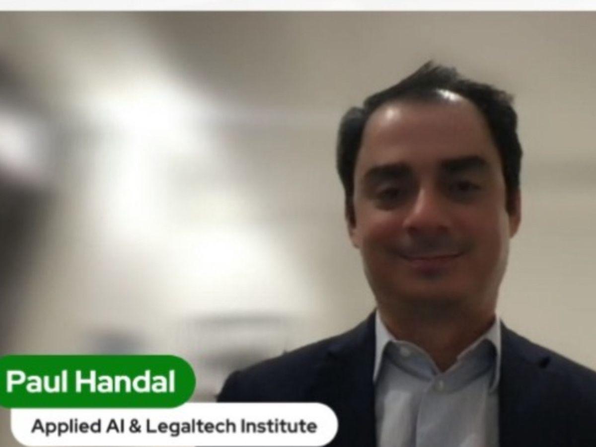 Paul Handal, CEO de Applied AI &amp; Legaltech Institute.
