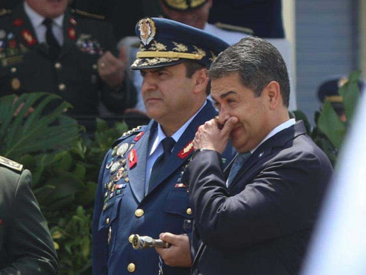 $!El excomandante de la Fuerza Aérea Hondureña (FAH), Javier René Barrientos, fue a declarar a favor de Hernández, pero no tendrá consecuencias porque está retirado.