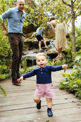 FOTOS: El tierno paseo del príncipe William, Kate y sus hijos entre la naturaleza