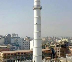 La torre Dharahara, una de las principales atracciones turísticas de Katmandú antes del sismo.