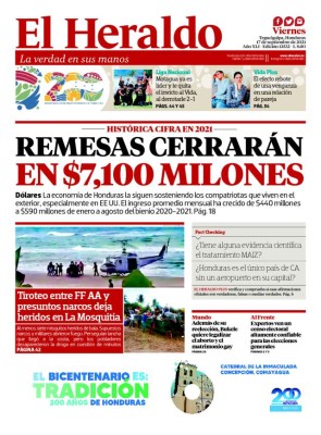 Remesas cerrarán en $7,100 millones