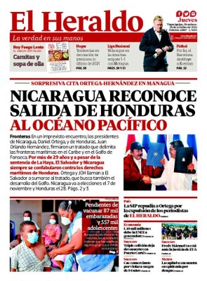 Nicaragua reconoce salida de Honduras al océano Pacífico