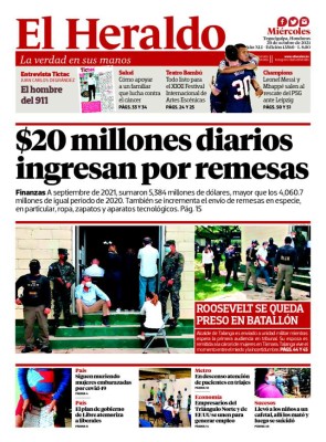 $ 20 millones diarios ingresan por remesas