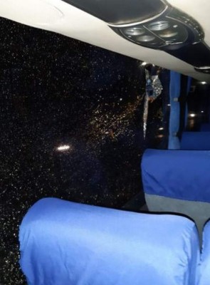 Los destrozos que dejaron miembros de la Ultra Fiel a bus del Motagua