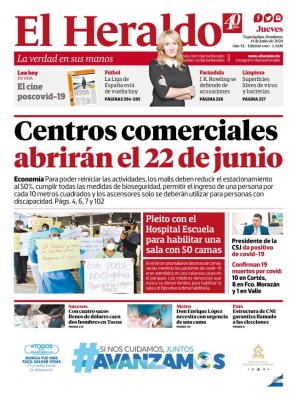 Centros comerciales abrirán el 22 de junio