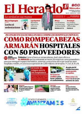 Como rompecabezas armarán hospitales