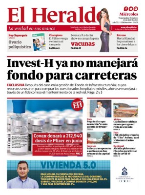 Invest-H ya no manejará fondo para carreteras