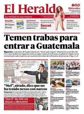 Temen trabas para entrar a Guatemala