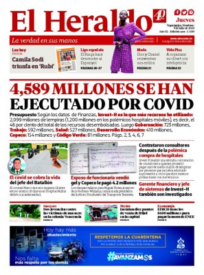 4,589 millones se han ejecutado por covid