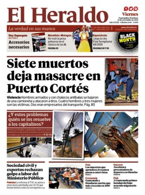 Siete muertos deja masacre en Puerto Cortés