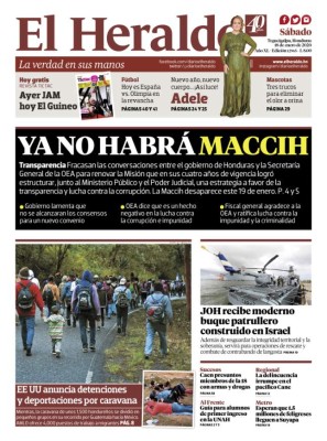 Ya no habrá Maccih