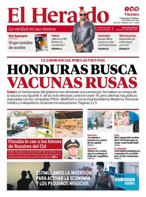 Honduras busca vacunas rusas