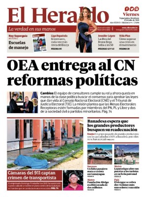 OEA entrega al CN reformas políticas