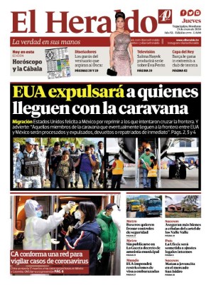 EUA expulsará a quienes lleguen con la caravana