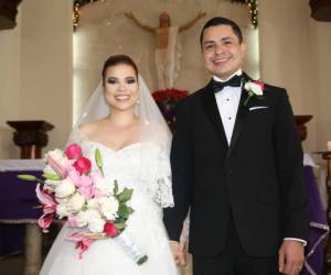 Pedro Membreño y Daisy Mendoza unieron sus vidas en matrimonio.