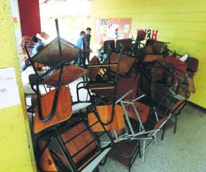 Las tomas de algunos edificios de la UNAH por el MEU han provocado la interrupción de clases en varias carreras.