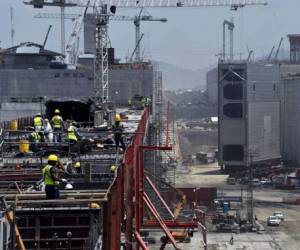 El Canal de Panamá se encuentra en fase de expansión. (Foto AFP)