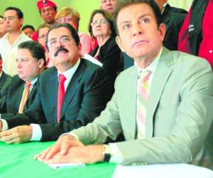 Los líderes de la oposición política, Guillermo Valle (Pinu), Manuel Zelaya Rosales (Libre) y Salvador Nasralla (Pac) han tenido varias reuniones, foto: EL HERALDO.