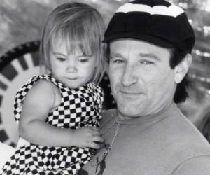 Robin Williams felicitó a su hija Zelda Rae el pasado 31 de julio.