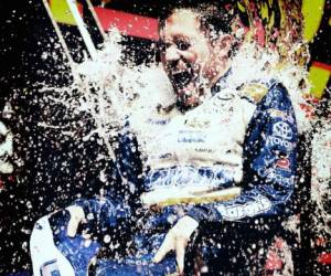 Brian Vickers participó en el 'Ice Bucket Challenge'. / AFP