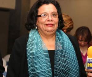 La rectora de la UNAH Julieta Castellanos reaccionó ante la salida de Ramírez Aldana. (Foto: Archivo)