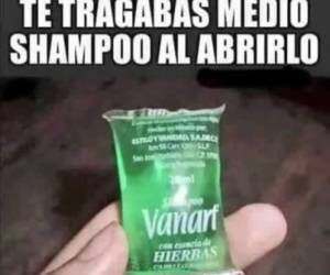 Si no había tijera tocaba abrir estas bolsitas con los dientes...