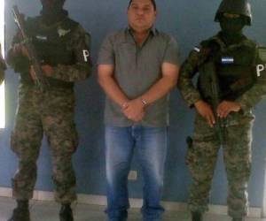 El alcalde de Juticalpa, Ramón Sarmiento, fue trasladado bajo fuertes medidas de seguridad a Tegucigalpa.