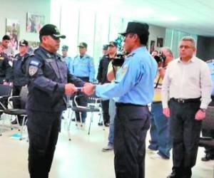 El pasado miércoles se realizó el cambio de mando policial.