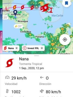 FOTOS: Vigilan zonas en alerta por llegada de poderosa tormenta Nana