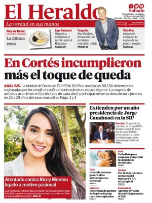 En Cortés incumplieron más el toque de queda