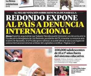 Redondo expone al país a denuncia internacional