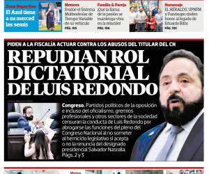 Repudian rol dictatorial de Luis Redondo