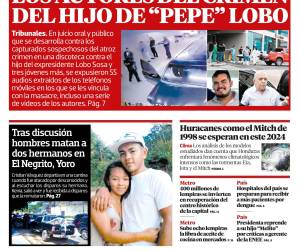 Audios incriminan a los autores del crimen del hijo de “Pepe” Lobo