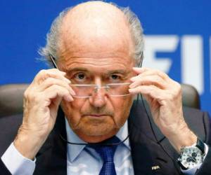 El presidente de la FIFA, Joseph Blatter.