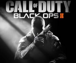 Portada del videojuego Call of Duty Black Ops II.