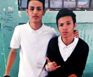 Luis Fernando Murillo Torres y Flavio Alexander Bonilla son los jóvenes que fueron asesinados el lunes en la colonia El Hato de Enmedio.