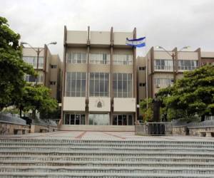 Edificio del Poder Judicial en la capital de Honduras.