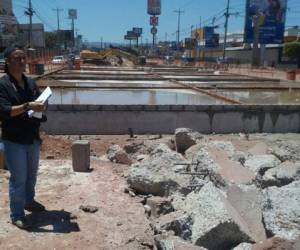 El proyecto que aún no está al servicio de la ciudadania ya ha sufrido una serie de deterioro y destrucción (Foto: El Heraldo Honduras/ Noticias de Honduras)