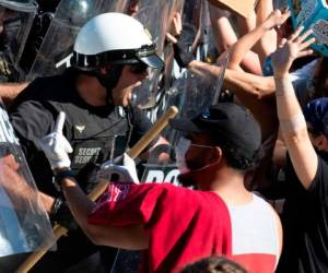 La muerte de Taylor en marzo contribuyó a alimentar una campaña contra el racismo y la brutalidad policial en Estados Unidos que estalló con la muerte de George Floyd. Foto: AFP